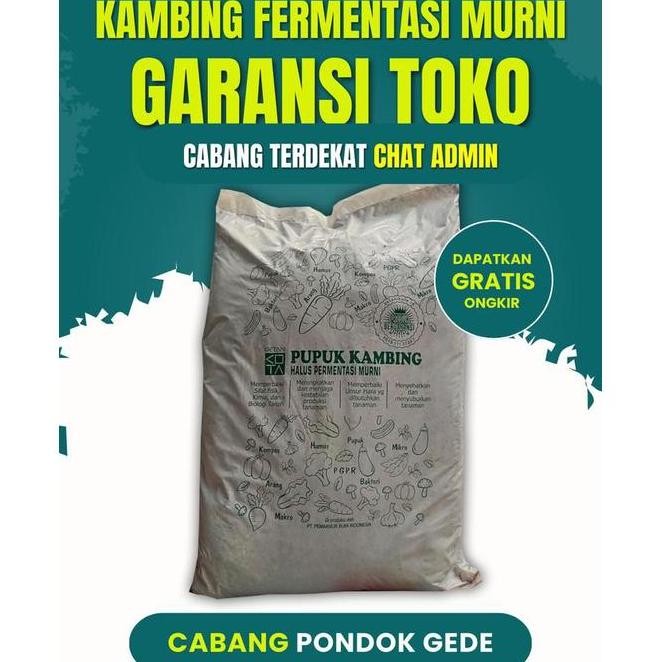 

Terlaris Terbaik Terpercaya Pupuk Kandang Kambing Organik Halus Siap Pakai Berkualitas