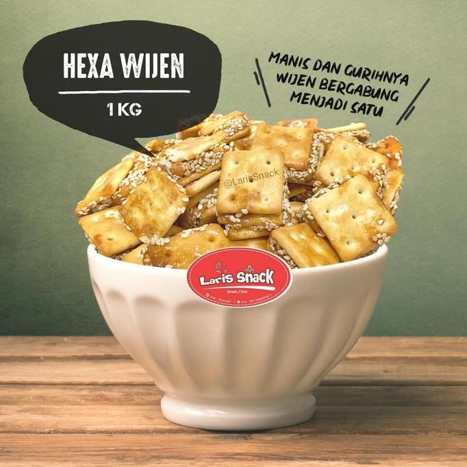

Terlaris Biskuit Malkist Hexa Wijen Kotak Manis Enak Snack Kiloan 1000Gr