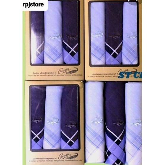 HJK SAPU TANGAN PRIA CROCODILE SUPER KATUN