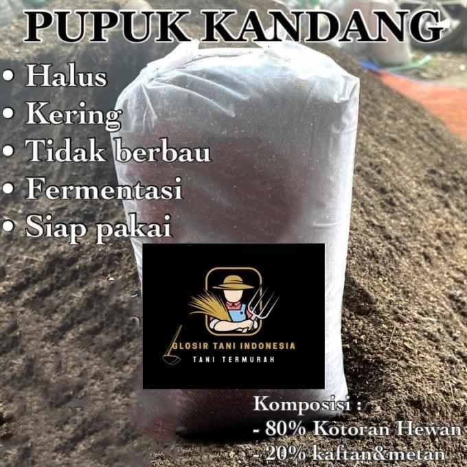 

Terlaris Pupuk Kandang Organik Kambing Halus Kemasan 1 Kg Pupuk Kandang Organik Termurah Termurah