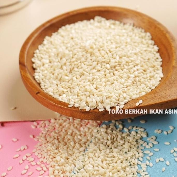 

Terlaris Biji Wijen Putih 500Gr / White Sesame Seed Seeds