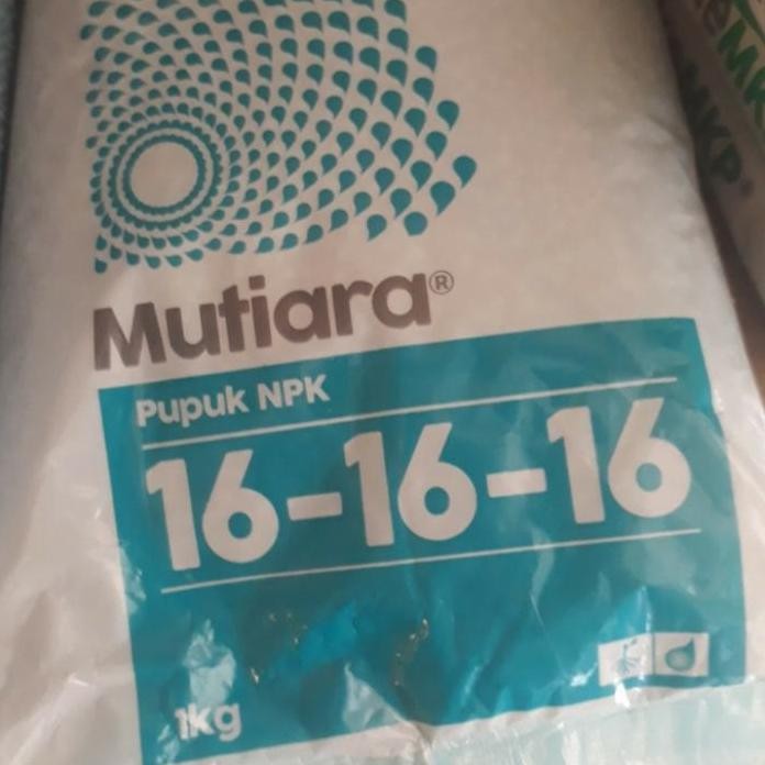 

Terlaris Mutiara Pupuk Npk 16 16 16 Kemasan Pabrik 1Kg