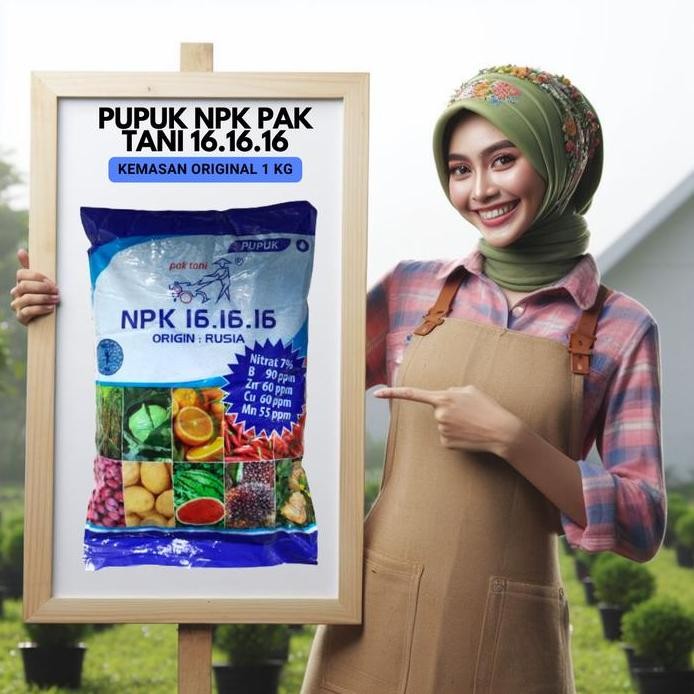 

Terlaris Npk Pak Tani 16-16-16 1 Kg
