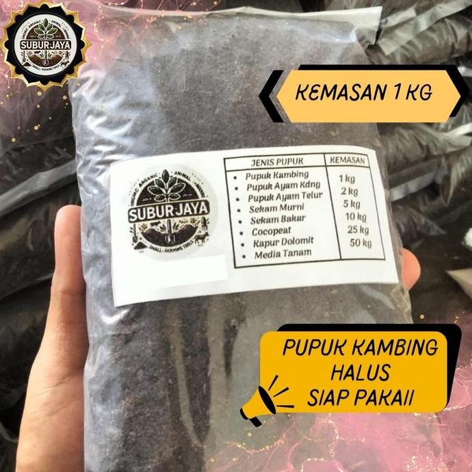 

Terlaris Pupuk Kandang Siap Pakai 1 L | Pupuk Organik Kotoran Kambing Untuk Tanaman & Media Tanam