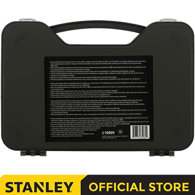 Miliki Stanley Electrical Screwdriver Vde Set / Obeng Listrik Vde 7Pcs 65-980