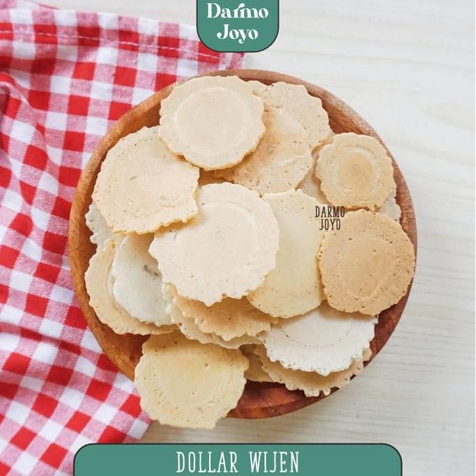 

Terlaris Darmo Camilan - Dollar Wijen 125Gr Kue Opak Dolar Simping