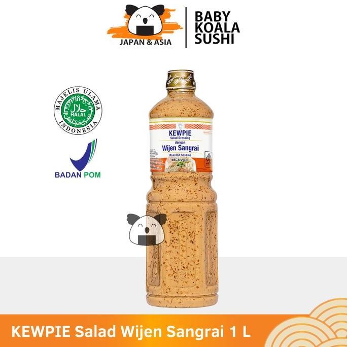 

Terlaris Kewpie 1Liter Salad Dressing Roasted Sesame | Wijen Sangrai Terbaik