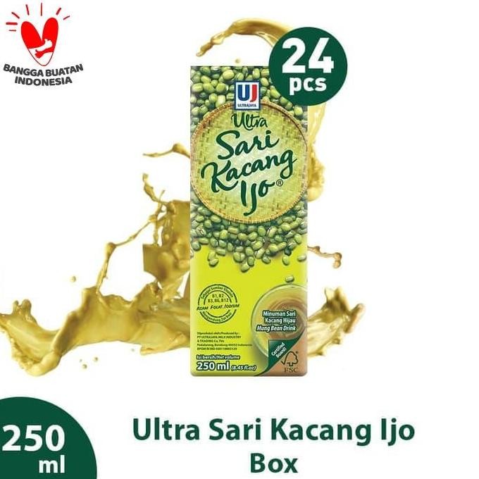 

Terlaris Ultra Sari Kacang Hijau 250Ml