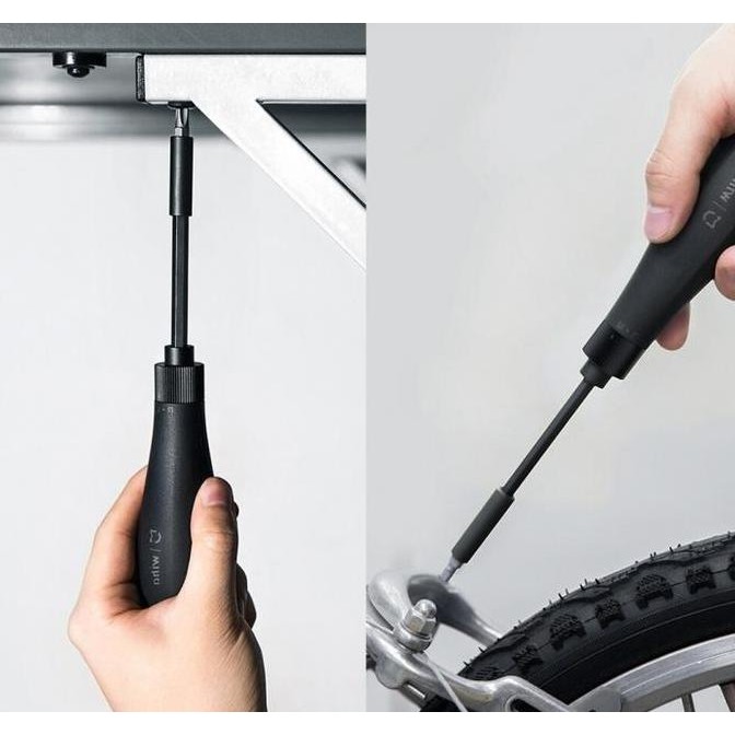 Spesial Wiha Jll5D01Xh 8-In-1 Ratchet Screwdriver - Set Obeng Praktis