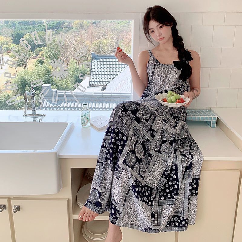 Extra Long Ankle-Length Sexy Slip Dress