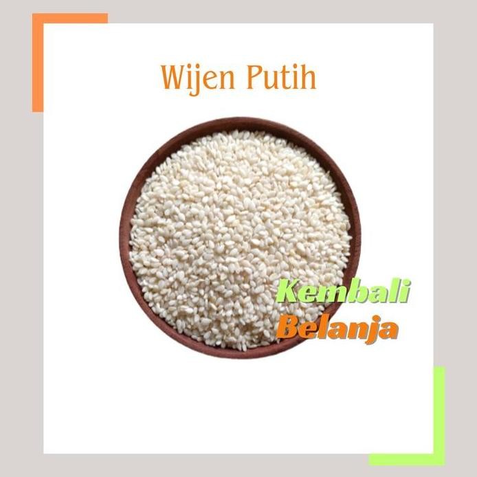 

Terlaris Wijen Putih 100 Gram /Wijen Onde-Onde/ Sesame Seed