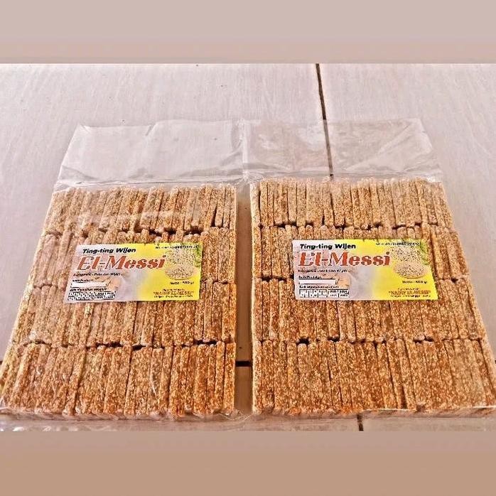 

Terlaris 2 Pack Ting Ting Wijen (1Kg)