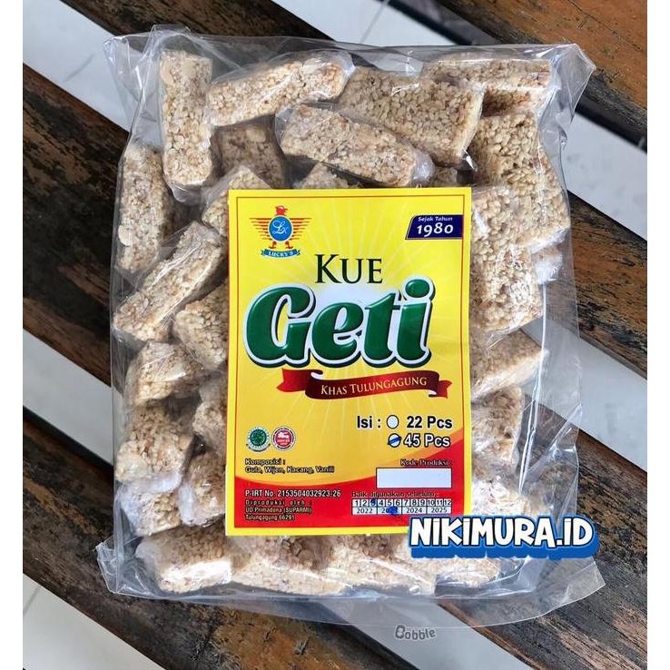 

Terlaris Kue Geti Wijen Khas Tulungagung