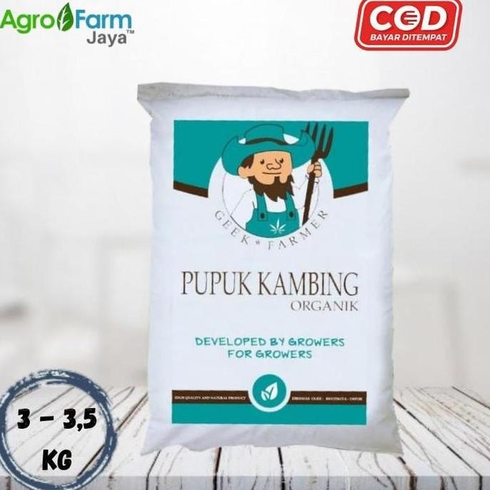 

Terlaris // Pupuk Organik Kandang Kambing Halus (Geek Farmer) //