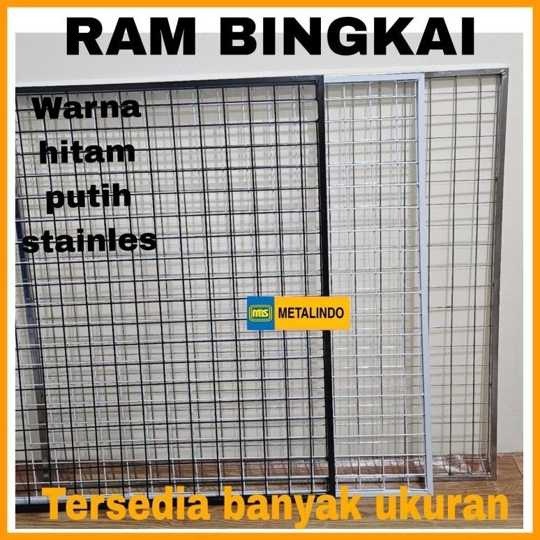 NEW NEW Jaring Ram Bingkai Besi Tebal  Kawat Ram Display accesories wiremesh kawat besi jaring kawat