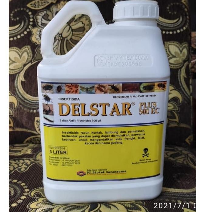 

Terlaris Obat Hama Gudang Delstar Plus 500Ec 5 Liter Kutu Beras Jagung Ampuh
