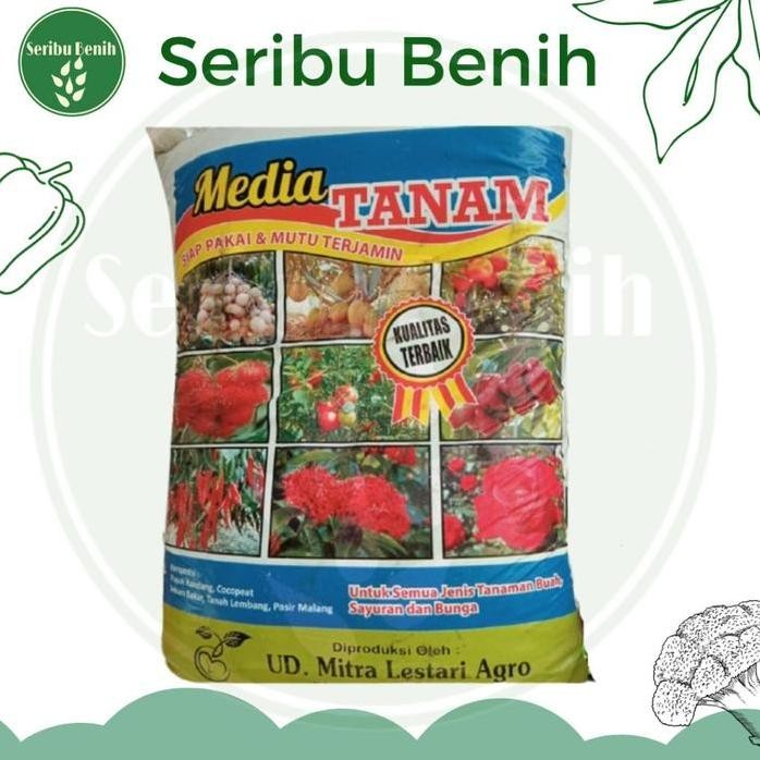 

Terlaris 1 Karung Media Tanam Tanah Subur Pupuk Kandang Pupuk Kompos (Instant