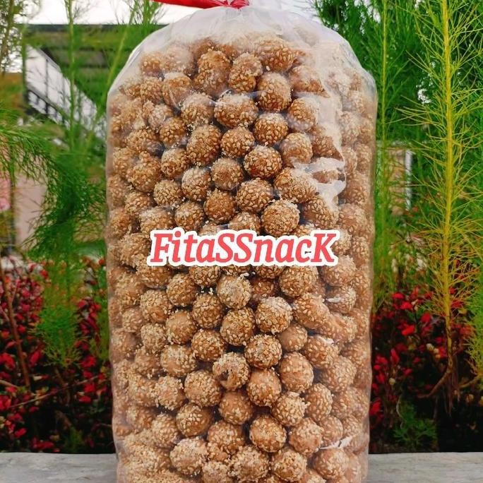 

Terlaris Kue Keciput Wijen Manis Gurih 1 Kg/Kue Bola Wijen/Keciput Wijen Renyah/Kue Wijen Manis Murah 1000 Gram