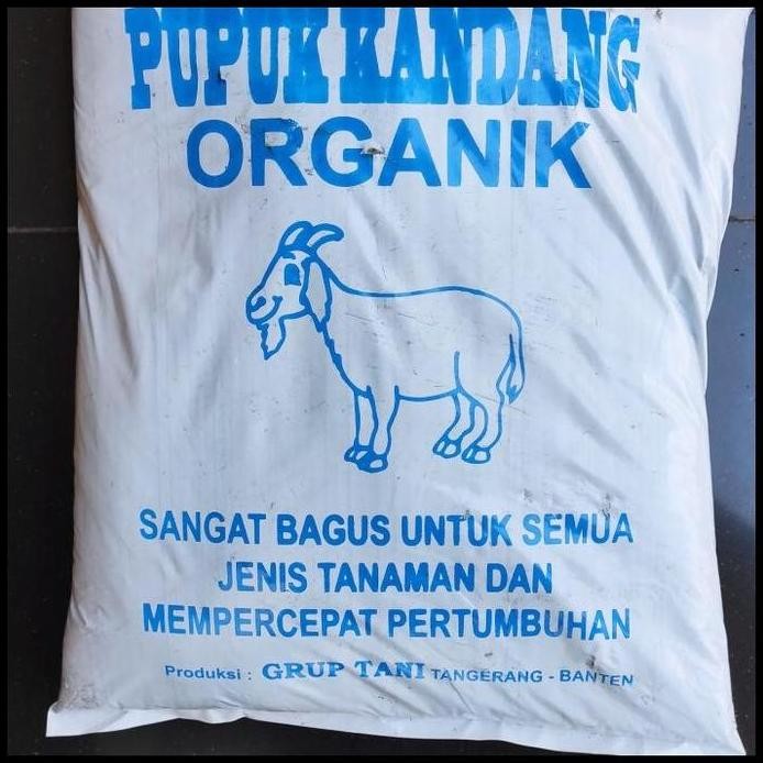 

Terlaris Pupuk Kandang Kambing Organik Premium Via Ojol Gosend Grab Terlaris