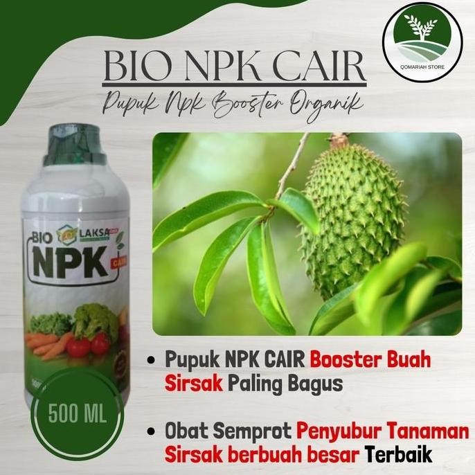 

Terlaris Bio Npk Laksa 500Ml Pupuk Semprot Booster Buah Sirsak Paling Manjur - Obat Semprot Pelebat Buah Sirsak Paling Bagus Terbaik