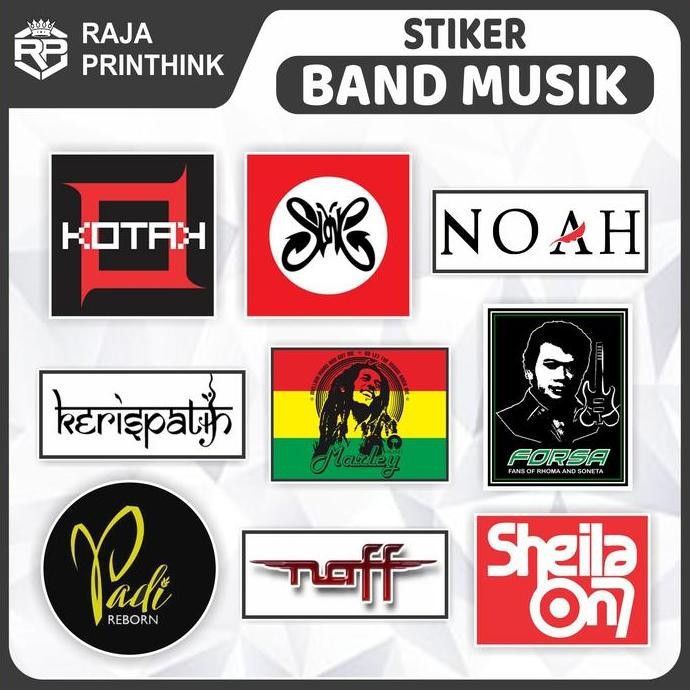 

Terlaris Stiker Band Kotak Slank Noah Kerispatih Reggae Naff Sheila On7 Padi