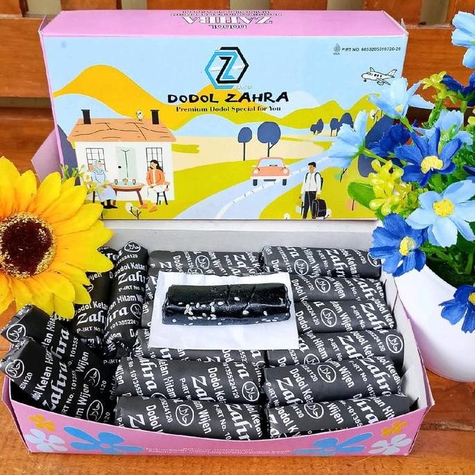 

Terlaris Dodol Garut Ketan Hitam Wijen 500Gr Zahra Makanan Khas Garut Asli Kualitas Top