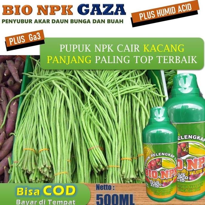 

Terlaris (Cod) Bio Npk Gaza 500Ml Pupuk Pertumbuhan Tanaman Kacang Panjang Paling Bagus Top Bunga Merah Penyubur