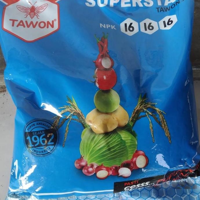 

Terlaris Pupuk Npk 16 16 16 1 Kg