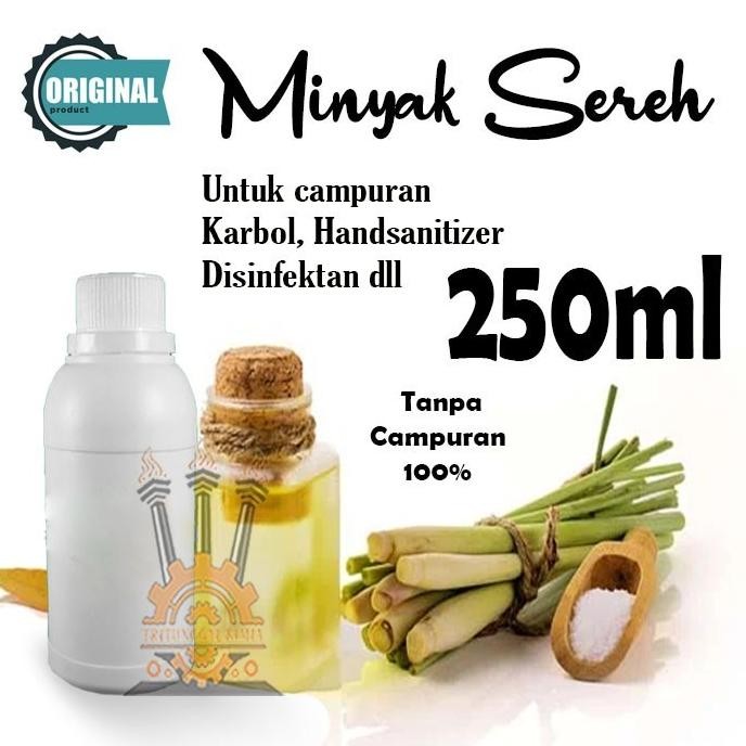 

Terlaris Minyak Sereh Murni Tanpa Campuran Bibit Minyak Serai 250Ml Anti Murah