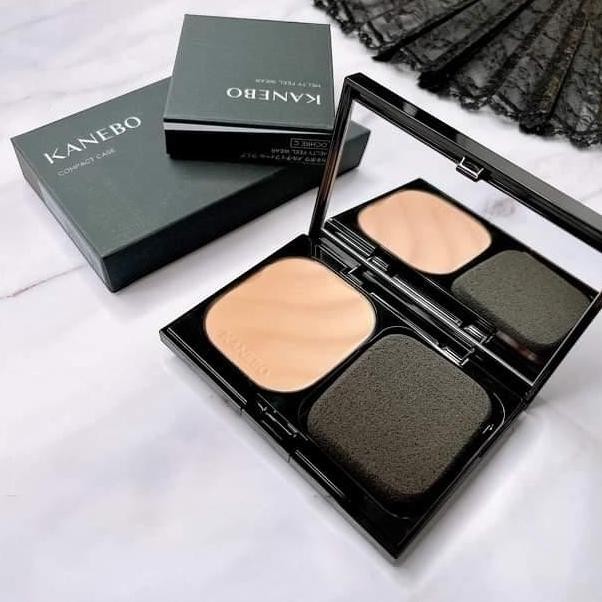 NEW kanebo melty feel wear - powder foundation - bedak padet original new