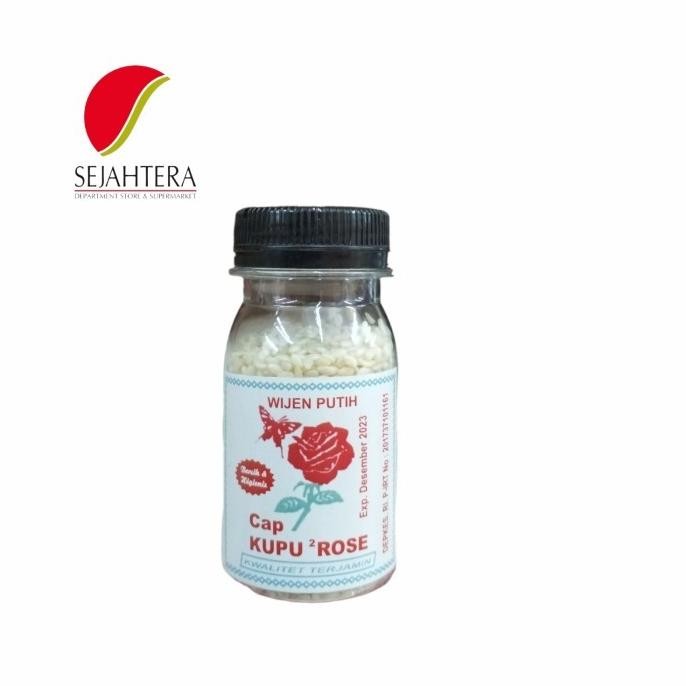 

Terlaris Kupu2 Rose Wijen Putih 30Gr