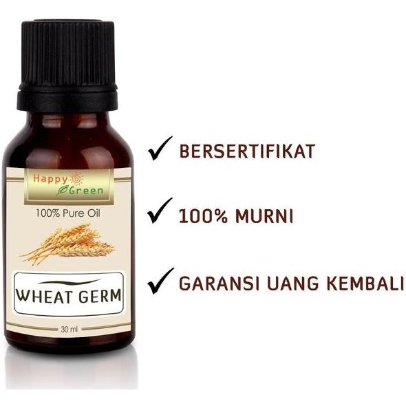 

Terlaris Happy Green Premium Wheat Germ Oil 30 Ml- Minyak Benih Gandum