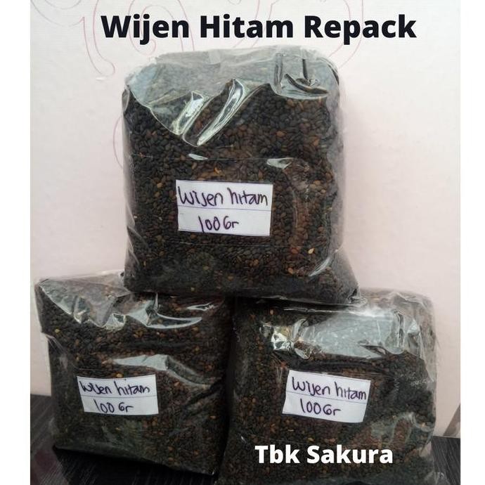 

Terlaris Wijen Hitam Repack 100Gr