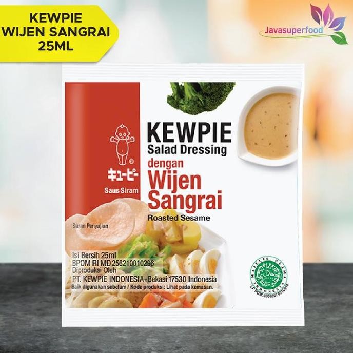 

Terlaris Kewpie Salad Dressing Wijen Sangrai, Thousand Island 25Ml