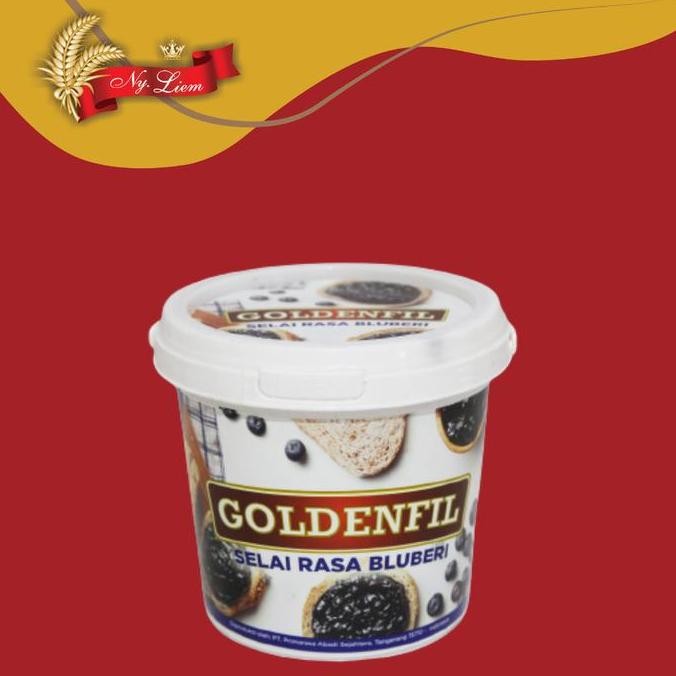 

Produk Baru!! GOLDENFIL Blueberry Jam / Selai Bluberi 1 kg