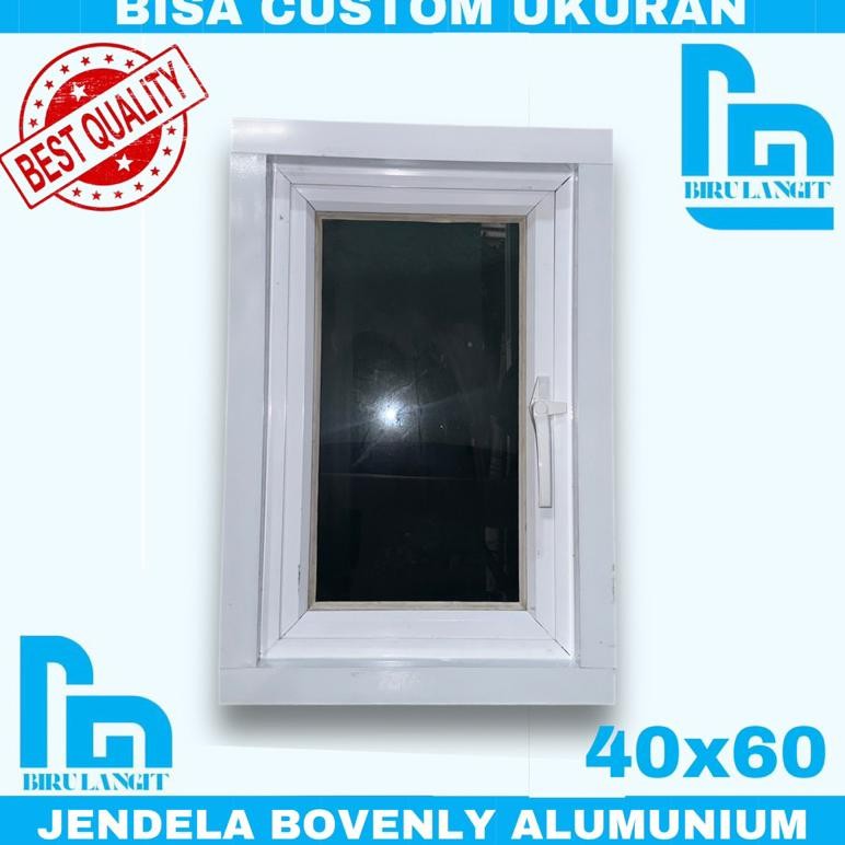 ND JENDELA BOVENLY ALUMUNIUM KACA 40x60