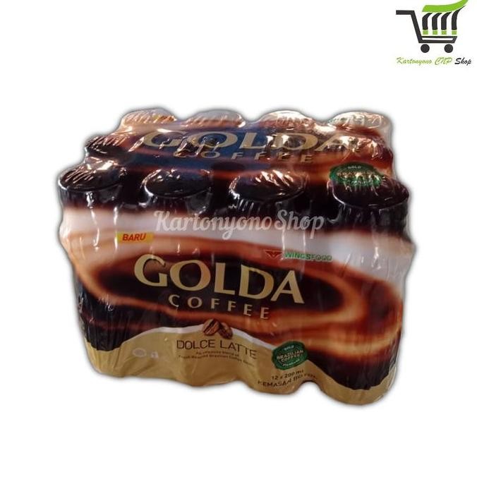 

Produk Baru!! Minuman Kopi Golda Coffee Latte Kemasan Botol Per Dus isi 12 btl