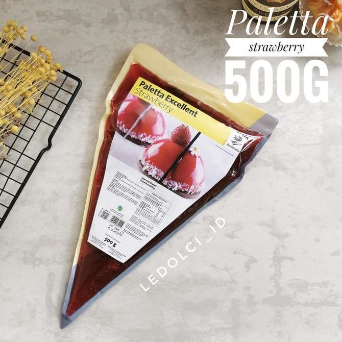 

Produk Baru!! PALETTA SELAI STRAWBERRY TOPPING FILLING STROBERI 500 GRAM
