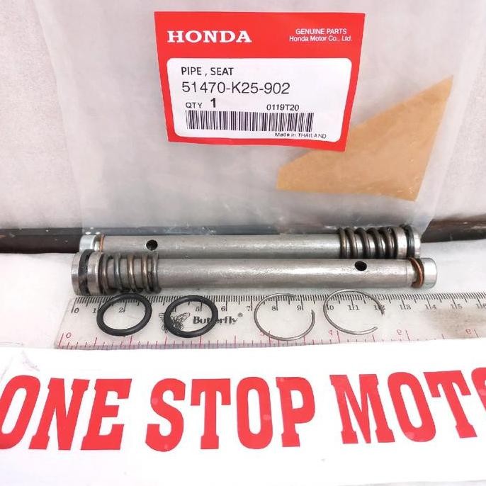 BERKUALITAS SULING SHOCK AS SHOCK DEPAN HONDA BEAT FI VARIO 125/150 SCOPPY SUPRA K25 ORIGINAL ORI AS