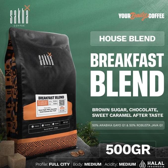 

KOPI GOLD ESPRESSO BREAKFAST BLEND COFFEE BEAN 500GR BIJI BUBUK COFFE TERMURAH