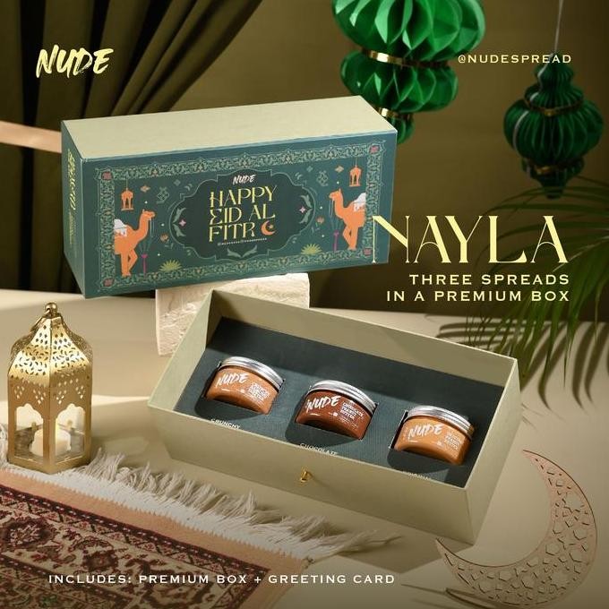 

Produk Baru!! NAYLA Set Hampers Idul Fitri Ramadhan Selai Nude Spread Kue Kering Sehat / Healthy Diet Diabetic Friendly Keto