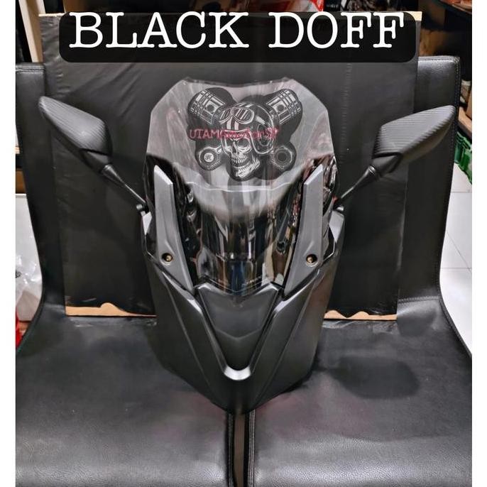 Terlaris Paket Tameng Nmax New Mhr Baby Maximus Tmax + Spion Fairing R25 Tangkai Pendek ~ Cover Tutu