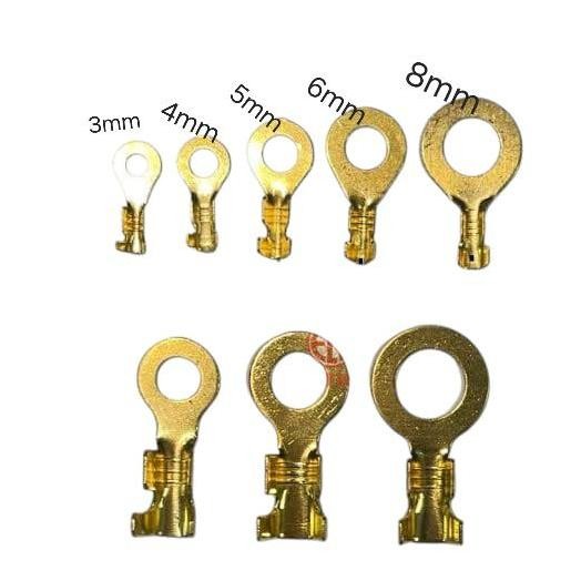 skun ring / terminal kabel bulat kuning