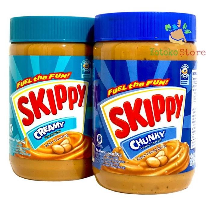 

Produk Baru!! Skippy Chunky Peanut Spread Creamy Peanut Butter / Selai Kacang Skippy