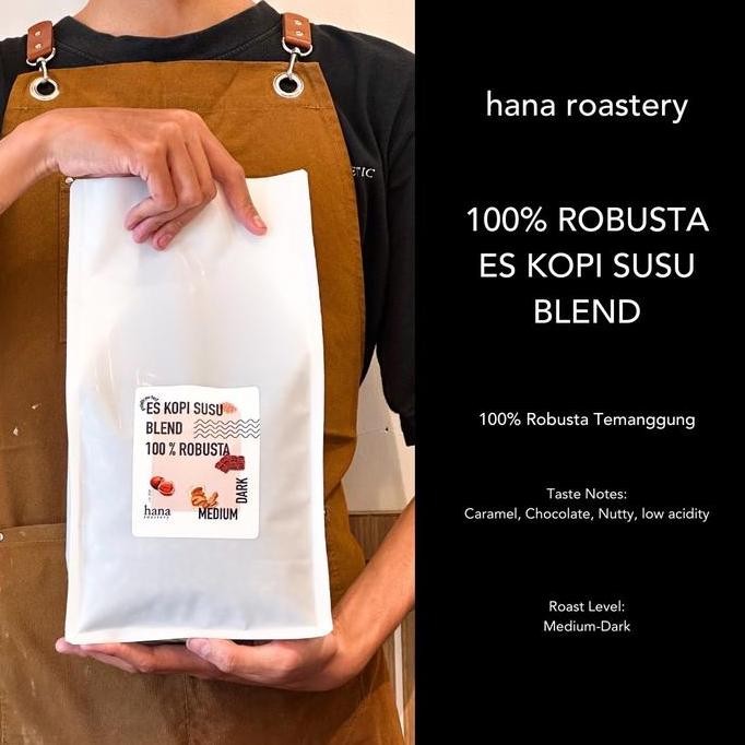 

BLEND ES KOPI SUSU - 100% FINE ROBUSTA - 200 GRAM - BIJI ESPRESSO ROAST TERMURAH