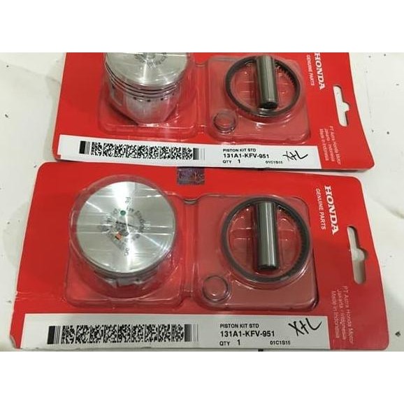 BERKUALITAS SEHER KIT & PISTON KIT SUPRA FIT&LEGENDA&REVO OS STANDAR ORI HONDA KFV