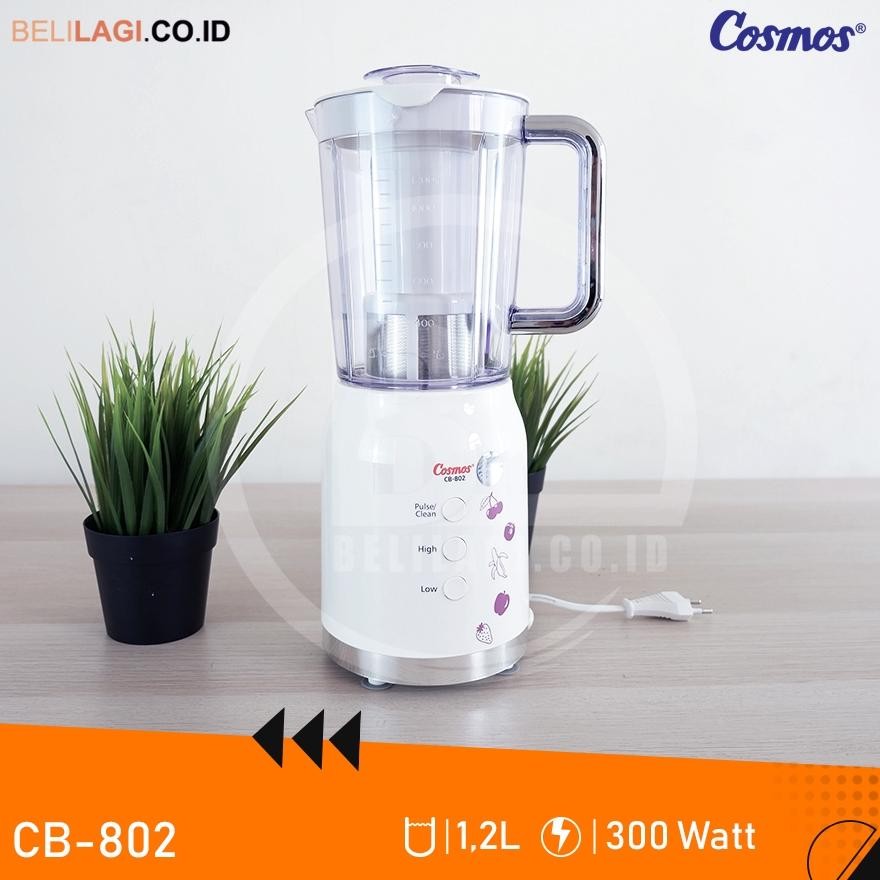 HJK Cosmos Blender Plastik 4in1 CB 802 PCF / Blander Cosmos ORIGINAL CB-802 / Blender Murah Cosmos 4
