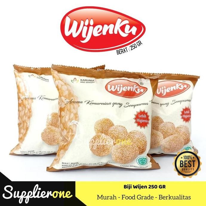 

Terlaris Wijenku / Biji Wijen 250Gr / Biji Wijen Wijenku / Biji Wijen Putih