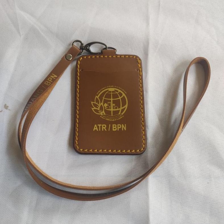 Dh-68 Qig-1722 Lanyard Kulit Atr / Bpn / Lanyard Kulit Kementerian Atr Bpn / Lanyard Kulit Bpn / Lan