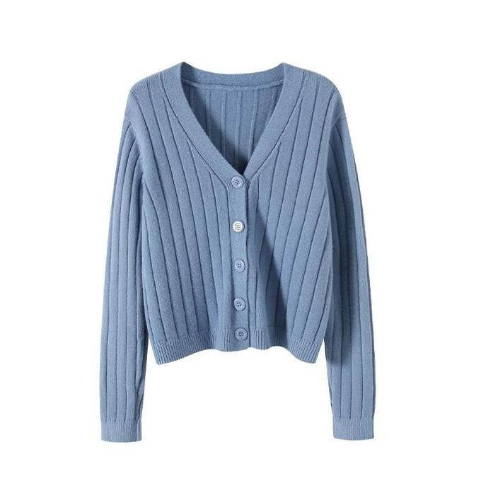 Cardigan Rajut Halus Wanita Outer Wanita Baju Rajut Lengan Panjang Wanita Cardiigan Korean Wanita Br